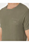 Khaki Slim Fit Crew Neck T-Shirt 50306802-Vr027 - 7