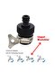 1Pc Clamp-On Faucet Adapter Faucet Head Faucet Connector Faucet End - 3