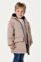Boys' Stone Fur-Lined Water and Wind-Resistant Hooded 3-Pocket Winter Coat & Jacket & Parka - 3