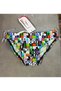 Letter Printed Lycra Boy Slip Swimsuit