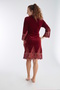 Lacy Stylish Elegant Bamboo Cotton Dressing Gown - 6