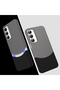غلاف هاتف Galaxy A35 مغناطيسي TCHS غطاء مزدوج - أزرق داكن - 2