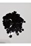 Needlework with side holes, towel, Evening dress, dower hand-working flake 8mm 20 gr takriben 750 pieces black - 4