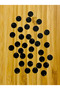 Needlework with side holes, towel, Evening dress, dower hand-working flake 8mm 20 gr takriben 750 pieces black