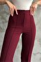 Crepe Stitched Palazzo Pants - 2