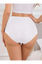Women's Extra High Waist Seamless Laser Cut Panties (Elastic Waist) Set of 6 - 9