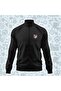 Madrid Atletic Logo Detailled Diver Fabric Tracksuit Top