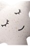 Foil Printed Star Ornament Baby Pillow 35X35 cm Ecru - 2