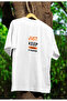 Just Keep Moving Forward Printed Unisex Crew Neck Cotton Oversize Short Sleeve T-Shirt - 2