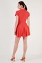 Mini Shirt Dress Dress with Lacing Detail 5869006 - 5