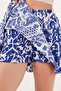 Patterned Slim Fit Mini Shorts Skirt Shorts Skirt 5869020 - 4
