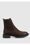 Brown Leather Women's Boots
