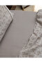 Petrus Double 100% Cotton Crep Printed Bed Sheet Pack of Duvet Cover Set - Beige - 5