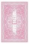 Opal Pink Themed Text Detailed Patterned Woven Base Modern Decorative Carpet Opal02 - 2
