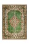 Memlik Collection Green Beige Theme Traditional Vintage Patterned Woven Base Decorative Carpet Memlik21