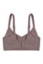 Underwire Free Laser Seamless Invisible Removable Padded Recovery Bra - 4