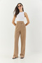 Women's Biscuit Waist Velcro Comfortable Palazzo Trousers 3826 60261150 - 2