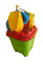 XL Large Size Beach Sea Bucket Castle Play Set 6 Pieces Luxury Bucket Set - 2