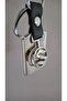 Car Metal Leather Keychain