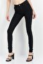 Women Regular Fit Washed Denim Jean, Black