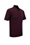 Men's Polo Neck Pocket Classic Fit Claret Red T-Shirt - 5116 - 3