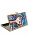 Blue Water Metal Cover Card Holder - 3