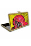 Fig Patterned Metal Cover Card Holder - 3