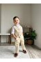 Premium Cream Suit Shirt Included (Short Sleeve) - 8