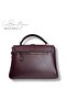 D-2300 Genuine Leather Burgundy - 8