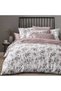 Double Bed Linen Pattern With Pink Roses