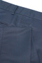 Men's Indigo Blue Pocket Summer Straight Linen Trousers - 3