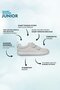 Smart Walker Junior Super Matte Cool Gray Barefoot Kids Shoes - 2