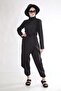 Allerli Black Design Hijab Jumpsuit Swimsuit - 3