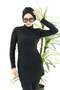 Scarlett Double Black Swimsuit Set - 2