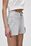 21.03.18.003-C19 Serena Women's Shorts Gray Melange - 2