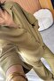 Khaki Lirio Shirt Pants Set - 8674 - 3