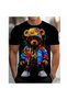 Unisex Print Detailed Oversize Simple T-shirt