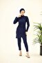 Scarlett Double Navy Blue Swimsuit Set