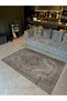Memluk Collection Gray Themed Traditional Vintage Patterned Woven Base Decorative Carpet memluk31 - 2