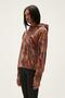 21.04.21.001-C38 Equinox Full Zip Women's Fleece Orange - 2