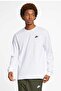 Ar5193-100 m Nsw Club Tee - Ls Men's Long Sleeve Tee - 3