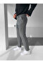 Anthracite Italian Cut Flexible Lycra Ankle Length Fabric Trousers - 4