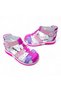 Orthopedic Baby Girl and Child Sandals Rainbow Series Fuchsia White Pink Gku2404B - 4