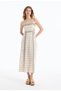 Ethnic Print Cut Out Detailed Dress - 3