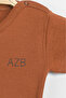Baby Boy Girl 100% Cotton Bodysuit & Bodysuit with Snap Fasteners - 3