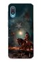 جراب من السيليكون الشفاف متوافق مع هاتف Galaxy A02 على شكل حصان أتاتورك