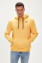 22.02.12.032-C25 Bad Neck Men's Sweatshirt Yellow - 4