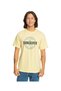 Eqyzt07680 Circle up Ss Men's T-Shirt Yellow