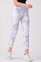 Blue Cotton Women's Sweatpants with Elastic Waist - 3
