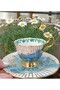 Steps Porcelain Hand Decor Painting Coffee Cup Set - 6